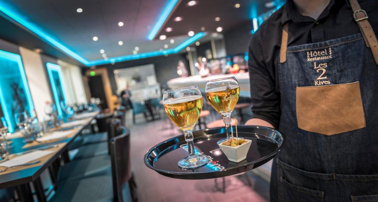 Logis Hotel Restaurant Les 2 Rives - A75, En Bordure De Riviere Banassac Екстер'єр фото